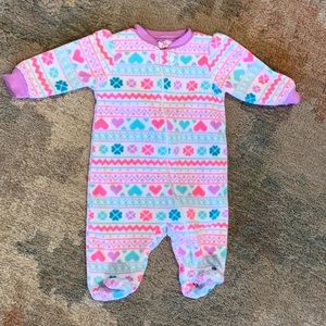 4/$12 garanimals fleece sleep and play